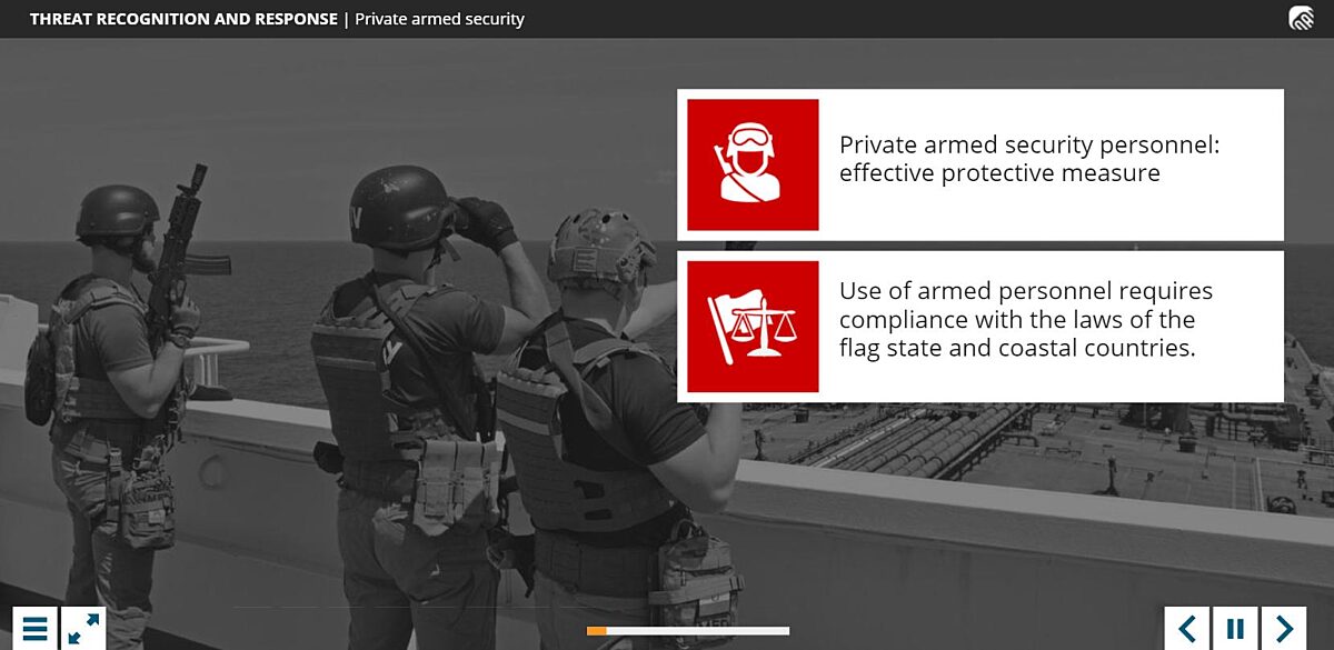 Piracy and Armed Robbery Training 4