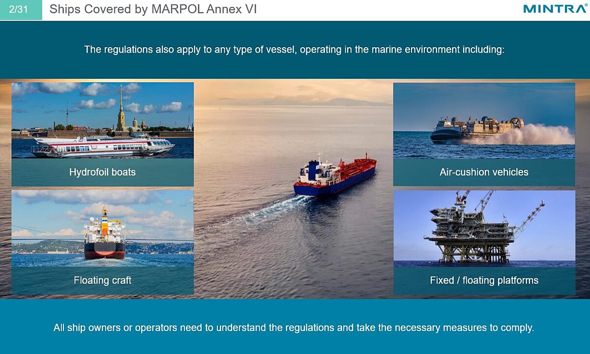 Prevention of Vessel Air Pollution Training