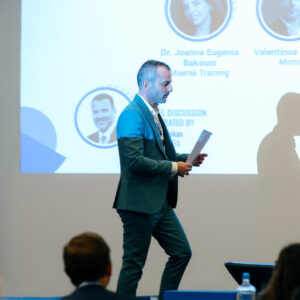 S4 S Athens Forum Valentinos walking on stage thumb safety4sea
