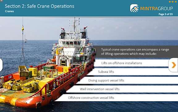 Safe Crane Operations Training