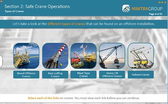 Safe Crane Operations Training