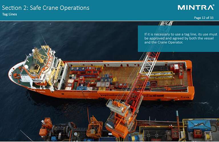 Safe Crane Operations Training