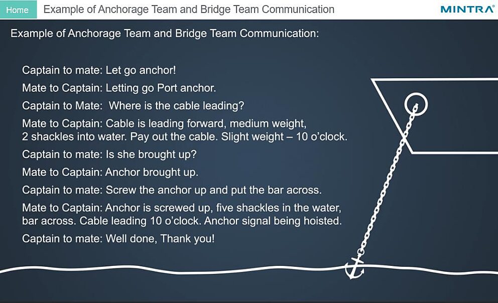 Safe Navigation in Confined Waters Training