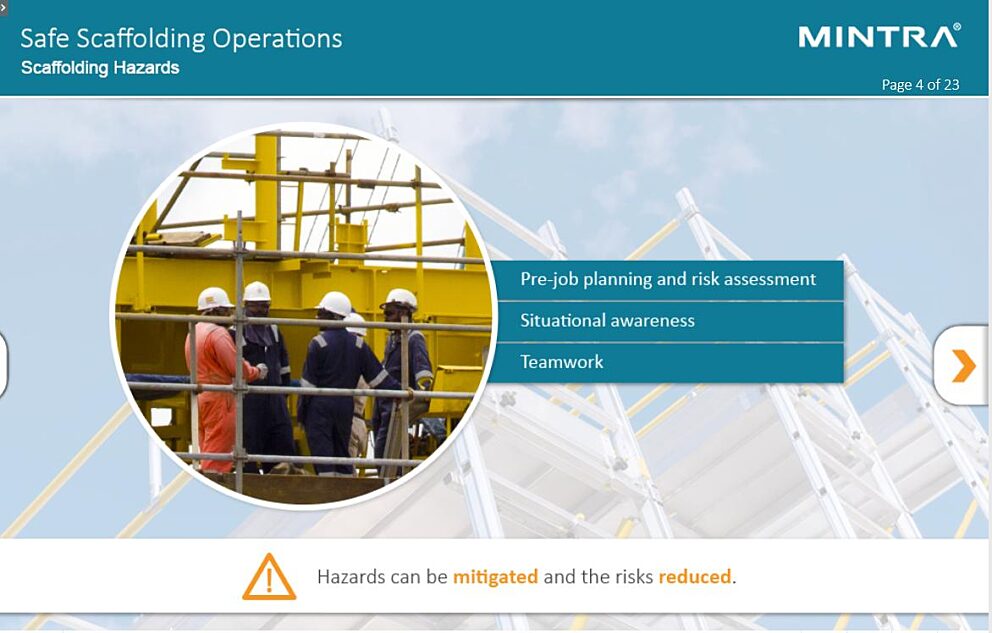 Safe Scaffolding Operations Training 3