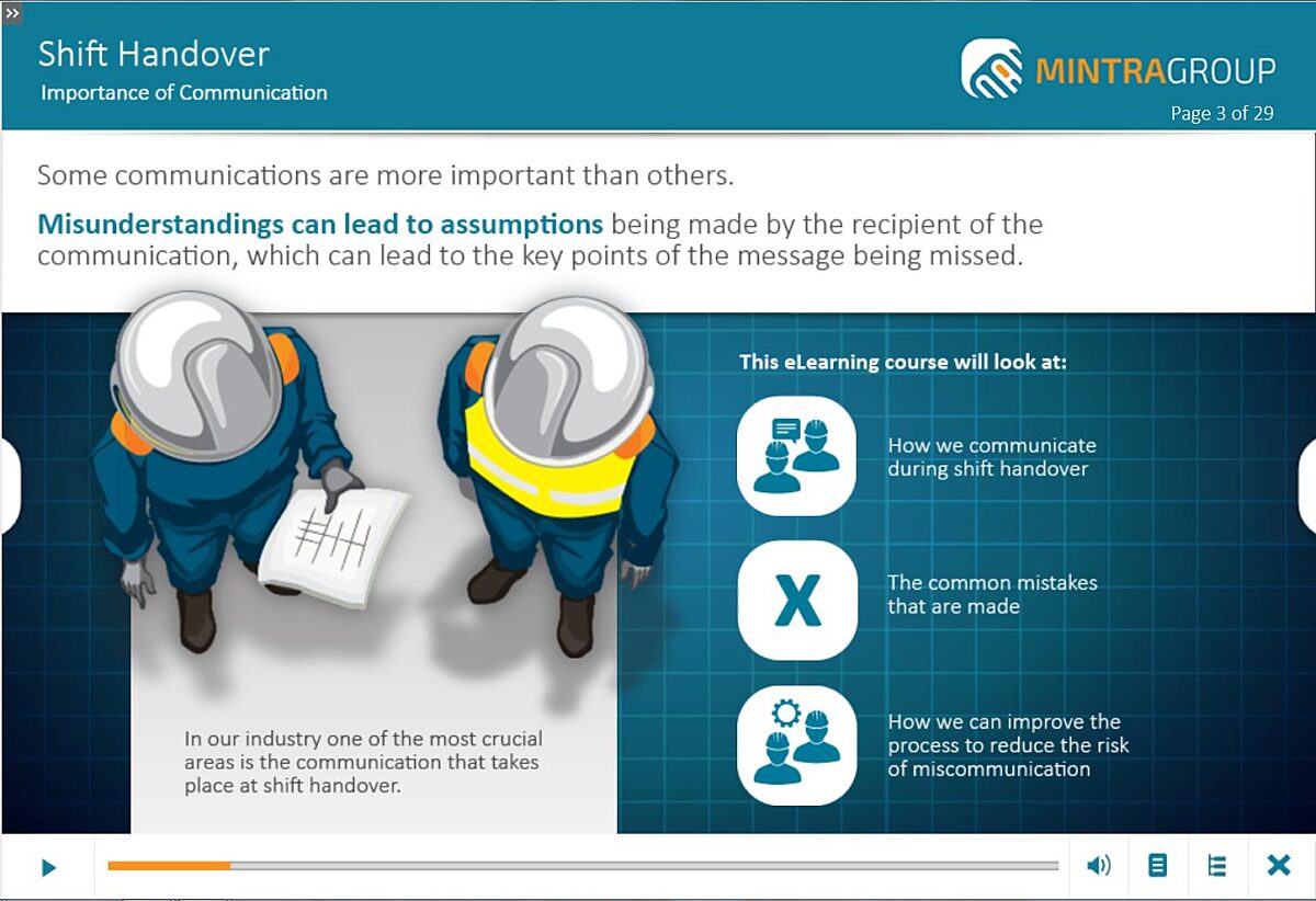 Shift Handover Training