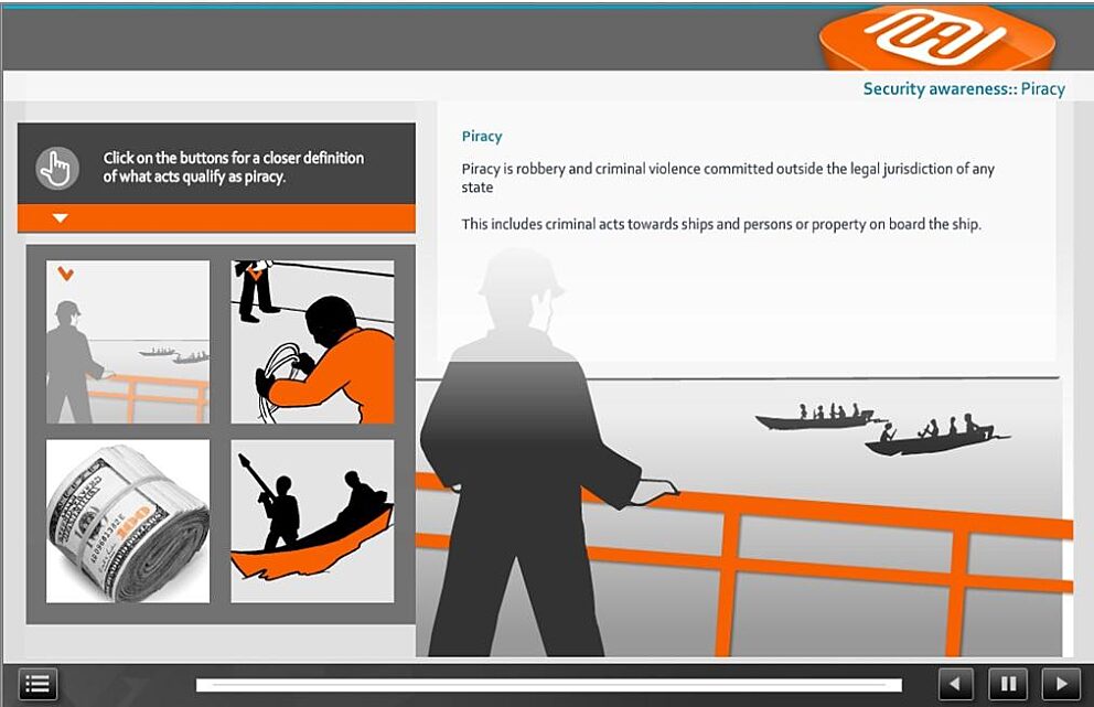 Ship Security training for crew without Designated Security Duties (STCW A-VI/6-1) Training
