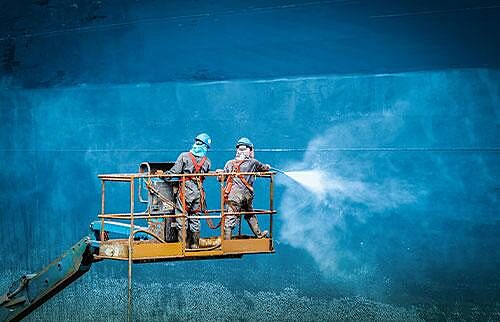 Tank Cleaning and Wall Wash Training
