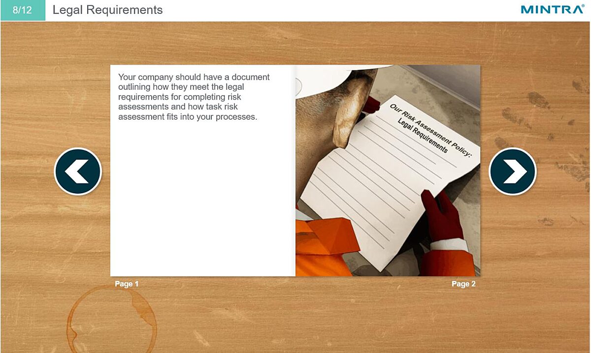 Task Risk Assessment Training 2