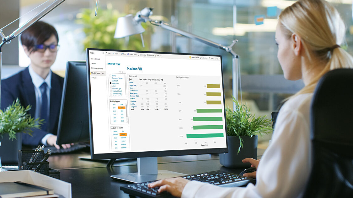 Woman using insights2