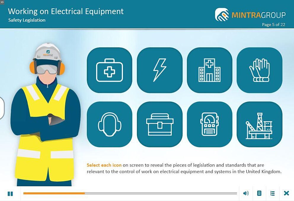 Working on Electrical Equipment Training
