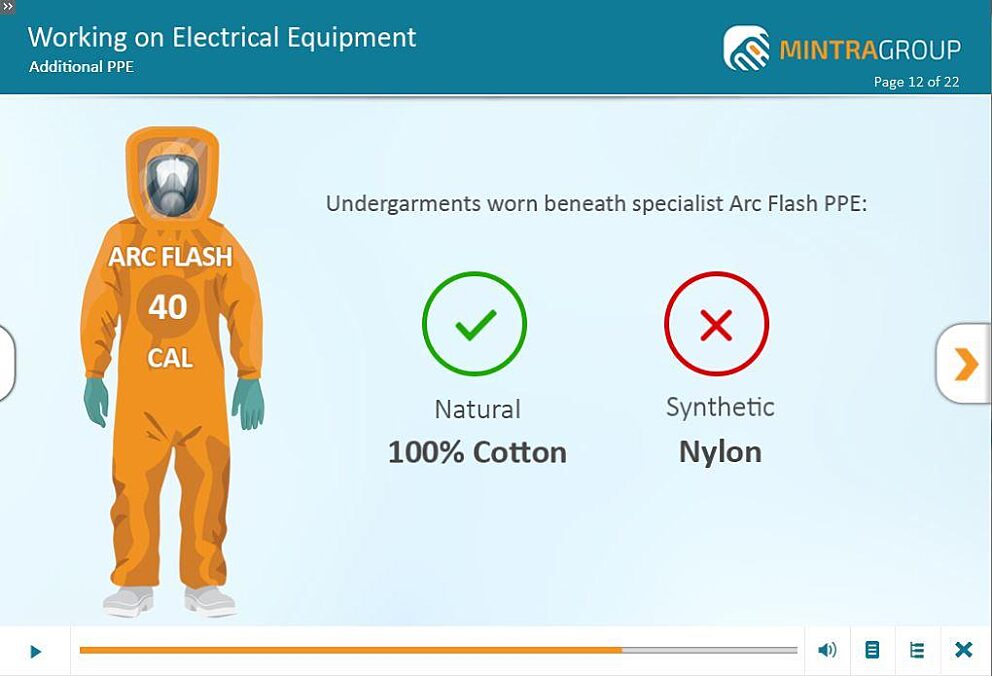 Working on Electrical Equipment Training