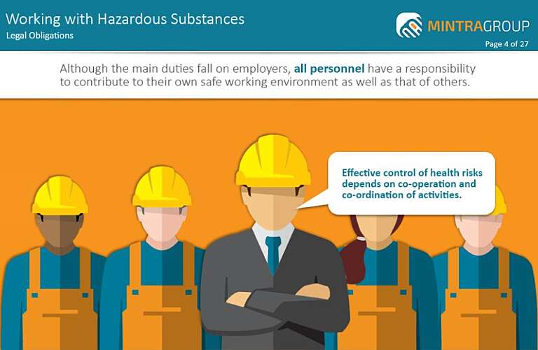 Working with Hazardous Substances (International) Training