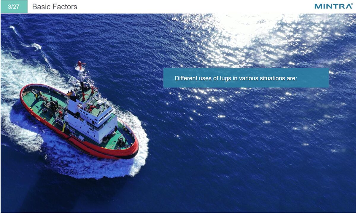 Working with Tugs Training