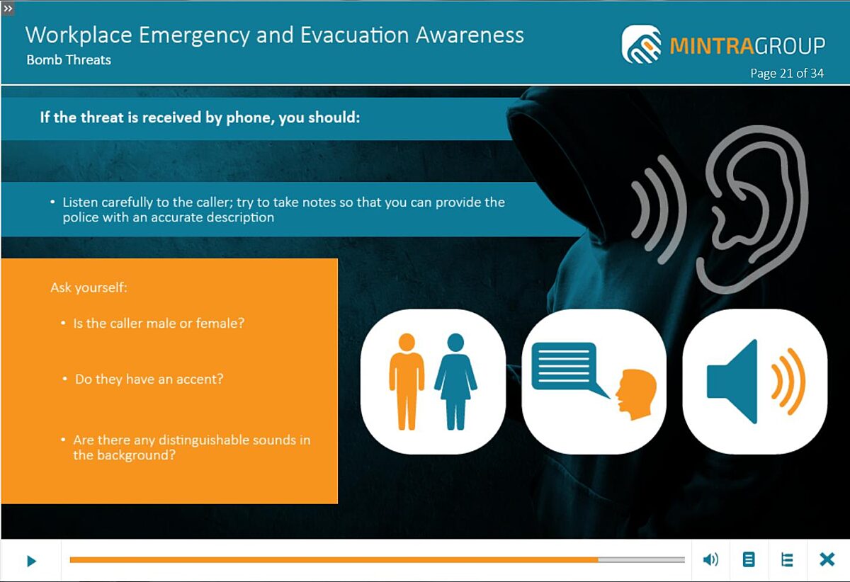 Workplace Emergency and Evacuation Awareness (US) Training