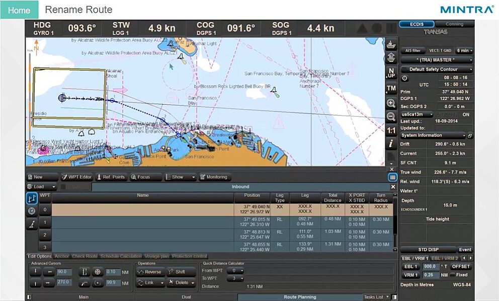 Wärtsilä NaviSailor 4000 by Transas Training