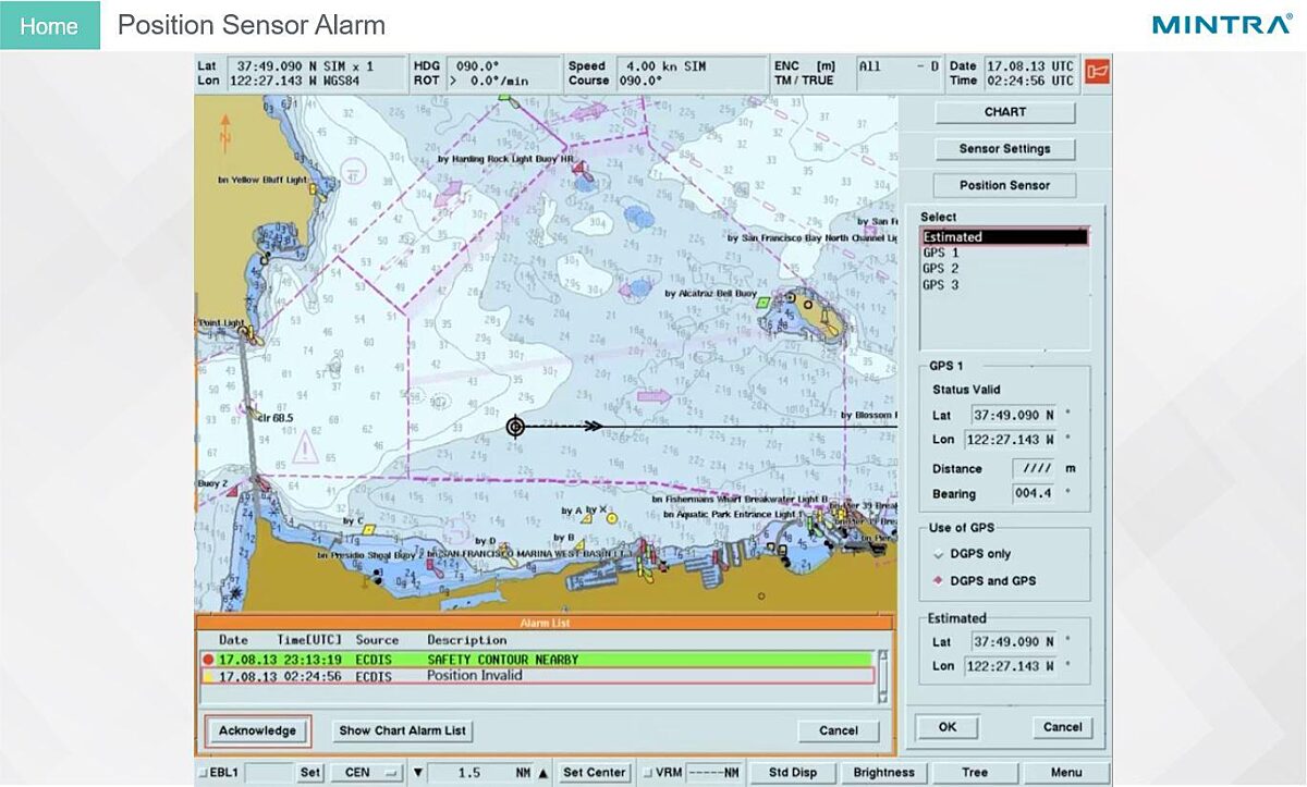 Wärtsilä SAM CHARTPILOT Training