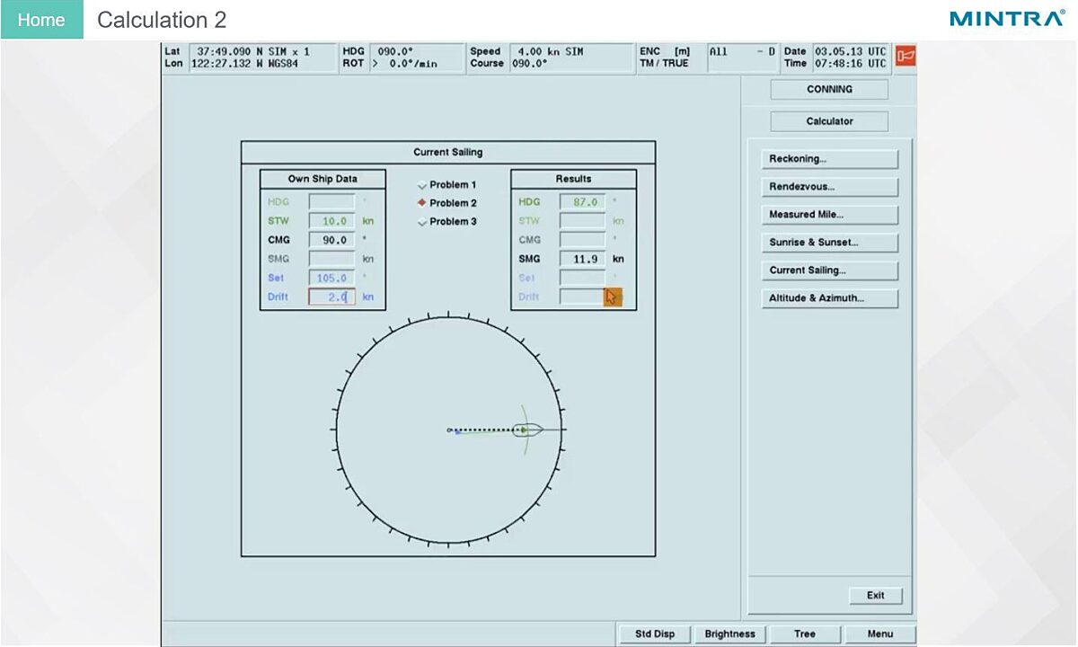 Wärtsilä SAM CHARTPILOT Training