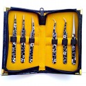 Black Tweezers Organizer Case