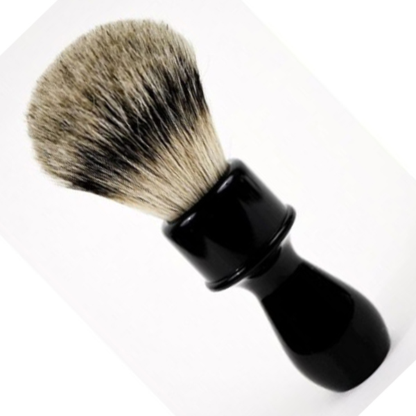 Slim Black Shaving Brush